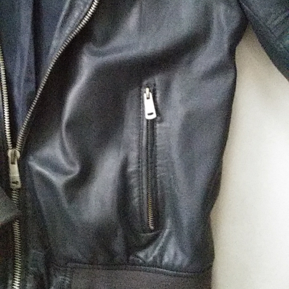 Zara Couture Real Leather Bomber - Picture 4 of 4